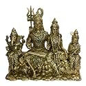 Brass Shiv Parivar Idol Vastu Remedy for