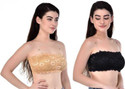 BRATON Women BandeauTube Lightly Padded Bra