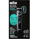 Braun All-in-One Style Kit Series 3 3450, 5-in-1 Trimmer for Men with Beard Trimmer, Ear & Nose Trimmer, Hair Clippers & More, Ultra-Sharp Blade, 40 Length Settings and Washable