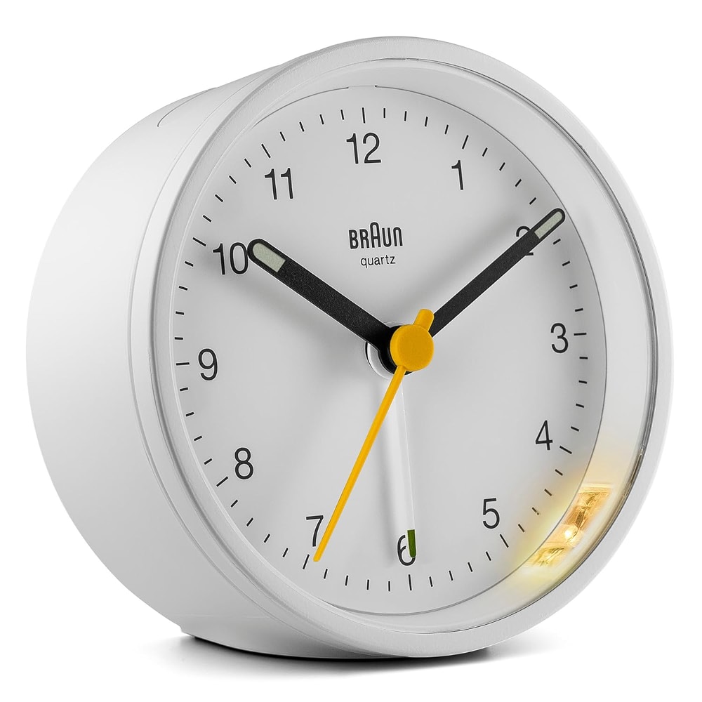 Braun Classic Analogue Alarm Clock - BC12W - Price History