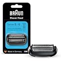 Braun Male Series 5 53b Electric Shaver Head, Black - Designed for Series 5 and Series 6 Shavers (new Generation)