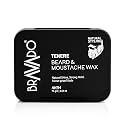 BRAVADO Tenere Beard and Mustache Wax for Men | Strong Hold Beard Wax | Natural Finish Mustache Wax For Shape and Style 75g