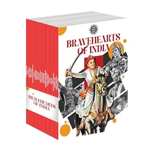 bravehearts pack of 25  indian mythology history amp folktales  cultural stories for kids amp adults  illustrated children39s comic books  amar chitra katha