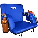 BRAWNTIDE Stadium Seat for Bleachers with Back Support - 3" Foam Cushion