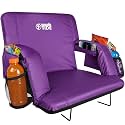 BRAWNTIDE Stadium Seat for Bleachers with Back Support - 3" Foam Cushion