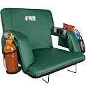 BRAWNTIDE Stadium Seat for Bleachers with Back Support - 3" Foam Cushion