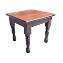 Wooden (12x12inches) Handmade Stool for Living Room, Footstool.