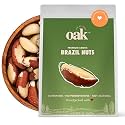 OAK - One of A Kind Jumbo Brazil Nuts 250Gm|Crunchy &amp; Odorless|Grade A+|Rich Source Of Selenium,Protein And Vitamins|Premium Imported Brazilian Nuts Fresh From Source