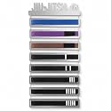 Brazilian Jiu Jitsu Belt Display Rack 8 Tier Stainless Steel BJJ Belts Hanging Holder for Martial Arts Practitioners Wall Mounted Karate Taekwondo Belt Display Case with Mounting Hardware