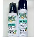 Brazilian Mist Hair Spray and Hair Mousse Set, Pistachio and Salted Caramel, Volumizing Hold (2 Pack)