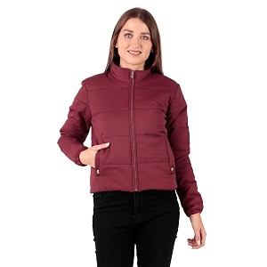 Brazo Cotton Womens Crop Winterwear Jacket -