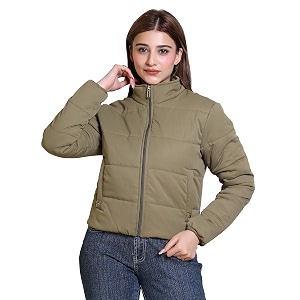 Brazo Cotton Womens Short Winterwear Jacket -