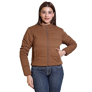 Brazo Cotton Womens Short Winterwear Jacket -