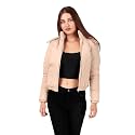 Brazo Crop Puffer Jacket for Women Cropped