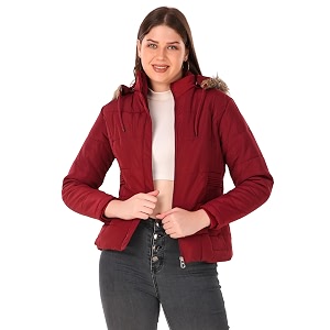 Brazo Girls and Womens Puffer Regular Fit