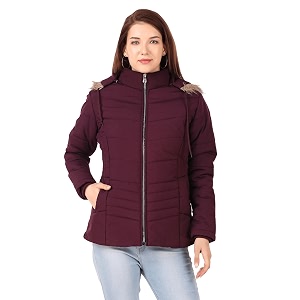 Brazo Girls and Womens Puffer Regular Fit