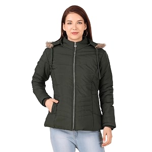 Brazo Girls and Womens Puffer Regular Fit