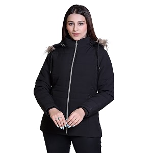 Brazo Womens Nylon Standard Length Jacket