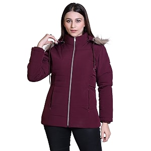 Brazo Womens Nylon Standard Length Jacket