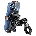 BRCOVAN Anti-Theft Aluminum Alloy Motorcycle Phone Mount Holder