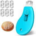 Bread Lame Sourdough Scoring Tool, Extractable &amp; Magnetic Bread Scoring Tool, Bread Scoring Knife for Sourdough Bread Baking, Bread Scorer Tool with 5 Replaceable Razor Blades