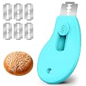 Bread Lame Sourdough Scoring Tool, Extractable & Magnetic Bread Scoring Tool, Bread Scoring Knife for Sourdough Bread Baking, Bread Scorer Tool with 5 Replaceable Razor Blades
