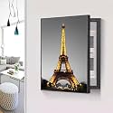 Breaker Box Cover Decorative, Poster Decorative Mural, Living Room Office Electrical Panel Cover Decoration, for Home or Office Decor(Black-4,45 * 55cm/17.7 * 21.7in)