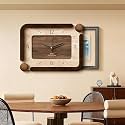 Breaker Box Cover Decorative, Poster Decorative Mural, Living Room Office Electrical Panel Cover Decoration, for Home or Office Decor(Black-3,35 * 45cm/13.8 * 17.7in)