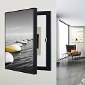 Breaker Box Cover Decorative, Poster Decorative Mural, Living Room Office Electrical Panel Cover Decoration, for Home or Office Decor(Black-2,50 * 70cm/19.7 * 27.6in)