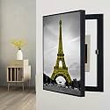 Breaker Box Cover - Decorative Wall Electrical Panel Cover for Living Room and Home Office