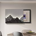 Breaker Box Cover - Decorative Wall Mounted Electrical Panel Cover, Hide Fuse Box Covers for Living Room and Office