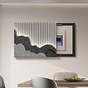 Breaker Box Cover - Decorative Wall Mounted Electrical Panel Cover, Hide Fuse Box Covers for Living Room and Office