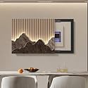 Breaker Box Cover - Decorative Wall Mounted Electrical Panel Cover, Hide Fuse Box Covers for Living Room and Office