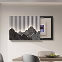 Breaker Box Cover - Decorative Wall Mounted Electrical Panel Cover, Hide Fuse Box Covers for Living Room and Office