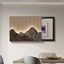 Breaker Box Cover - Decorative Wall Mounted Electrical Panel Cover, Hide Fuse Box Covers for Living Room and Office