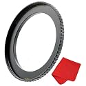 Breakthrough Photography 77mm to 95mm Step-Up Lens Adapter Ring for Filters, Made of CNC Machined Brass with Matte Black