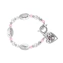 Breast Cancer Awareness Pink Ribbon Bracelets for Fundraising, Charity Walks, and Gifts - Perfect for Breast Cancer Awareness Month