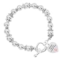 Breast Cancer Awareness Pink Ribbon Bracelets for Fundraising, Charity Walks, and Gifts - Perfect for Breast Cancer Awareness Month
