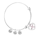 Breast Cancer Awareness Pink Ribbon Bracelets for Fundraising, Charity Walks, and Gifts - Perfect for Breast Cancer Awareness Month
