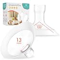Breast Flanges 13mm 2-Pack for Medela Pump in Style, Symphony, Freestyle, Sonata, Maxflow and Lansinoh Signature Pro Breast Pumps