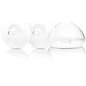 Breastfeeding Nipple Shield – Soft Silicone Contact Shield for Flat or Inverted Nipples, Safe BPA/BPS Free, 1 Pair with Portable Case (20mm)