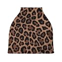 Breastfeeding Nursing Cover Baby Car Seat Canopy Cart Cover Leopard Print Blanket Stroller Poncho Cover
