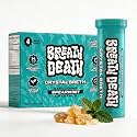 Breath Death Breath Freshener Crystals, Zinc Crystals, Spearmint, 4 tubes