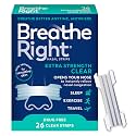 Breathe Right Nasal Strips | Extra Strength | Tan Nasal Strips | Help Stop Snoring | Drug-Free Snoring Solution & Instant Nasal Congestion Relief Caused by Colds & Allergies | 26 Count