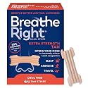 Breathe Right Extra Strength Nasal Strips, Congestion Relief, Tan, 44ct