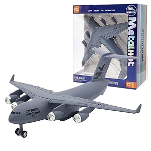 breatoi  1400 scale heavy-duty military cargo aircraft model  die-cast transport jet collectible c17 type grey
