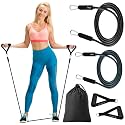 Brebebe Door Anchor Strap for Resistance Bands Exercises, Multi Point Anchor Gym Attachment for Home Fitness, Portable Door Band Resistance Workout Equipment, Easy to Install, Punch-Free, Nail-Free