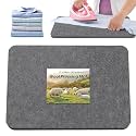 BREENHILL Wool Pressing Mat 17"x 24" Ironing Mat for Quilting(Dark Gray)