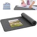 BREENHILL Wool Pressing Mat 22"x 60" Ironing Mat for Quilting(Dark Gray)