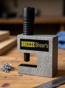 Breeze Shear Round Hole Die 8mm Metal